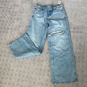 PacSun Light Blue Wide Leg Jeans